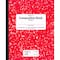 Pacon® Red Marble Grade 3 Soft Cover Composition Book, Pack of 24